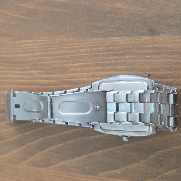 Kenneth Cole Silver Watch with Black Dial - Picture 4 of 8